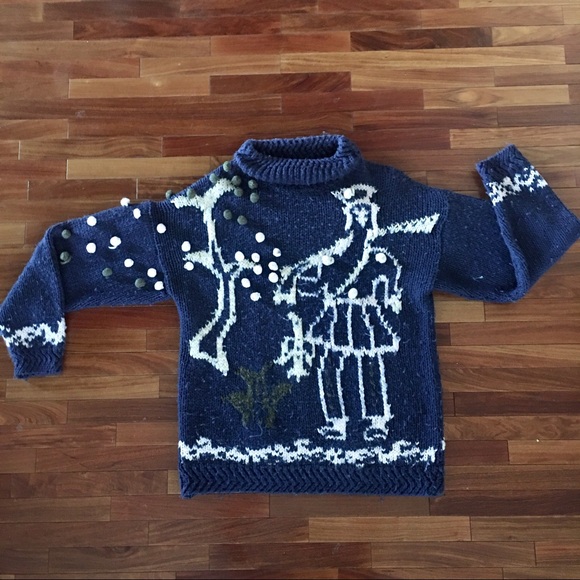 Outlander Large Pom Pom Knit Sweater - Picture 7 of 9